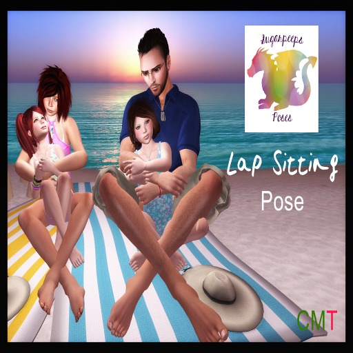 Sugarpeeps Poses: Lap Sitting (Boxed)