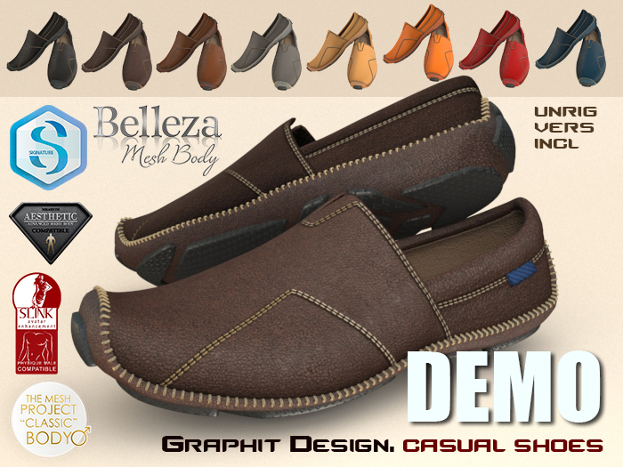 Graphit Design. Casual Shoes DEMO