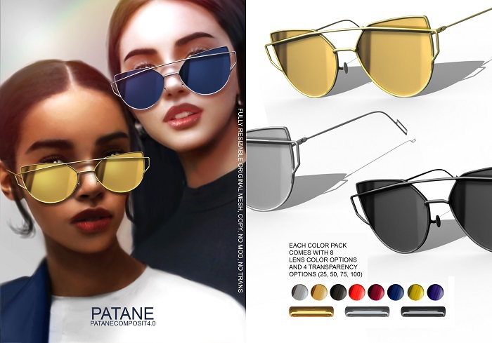 Patane. Patanecomposit4.0 Glasses in Silver