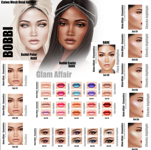Glam Affair Cosmetics - Bobbi cheeks highlight - 05