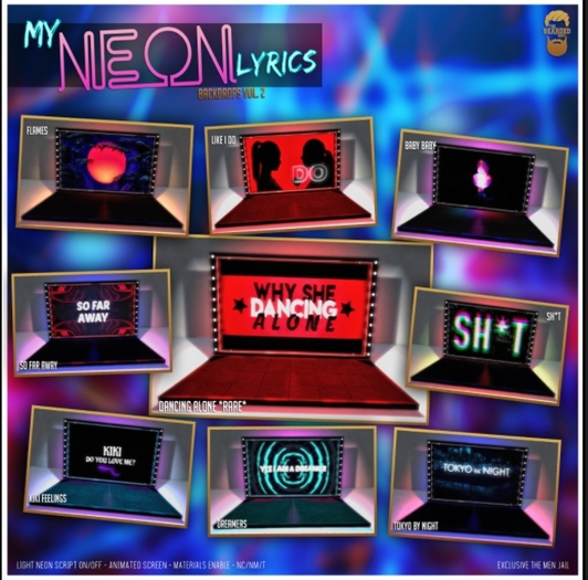 BOX Dancing Alone *RARE* - My Neon Lyrics Vol. 2 - The Bearded