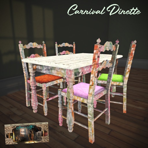 Carnival Dinette Set P