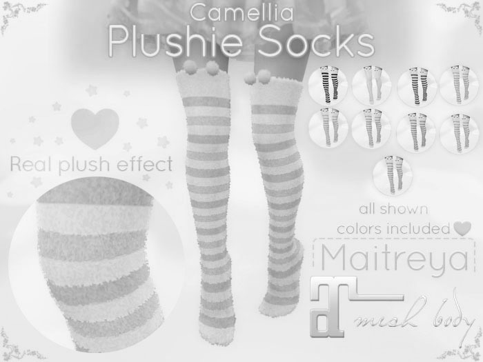 Camellia - Plushie Socks ~DEMO~