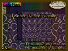 !Kushi! FeatheryDamaskCOMBO  Textures -WEAR TO UNPACK