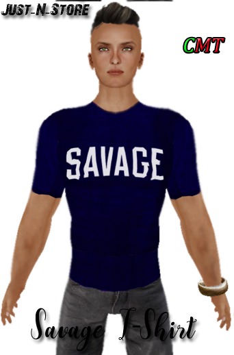 JustNstore- Savage Shirt Blue