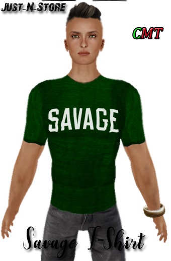 JustNstore- Savage Shirt Green
