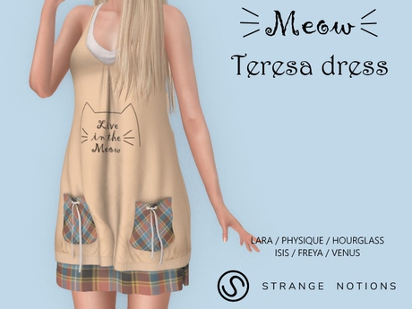 Second Life Marketplace - Teresa dress - Live in the Meow