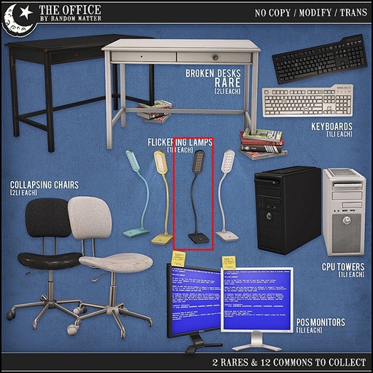 .random.Matter. - The Office - Lamp [Black]