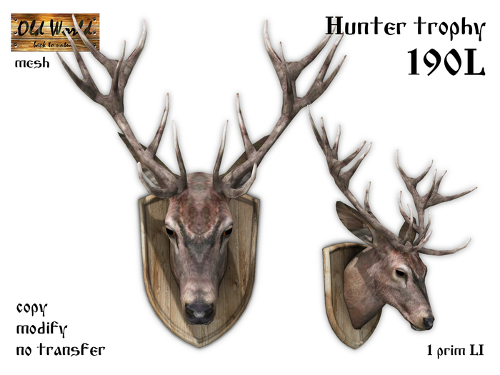 Medieval barnyard with deer - Old World - Rustic