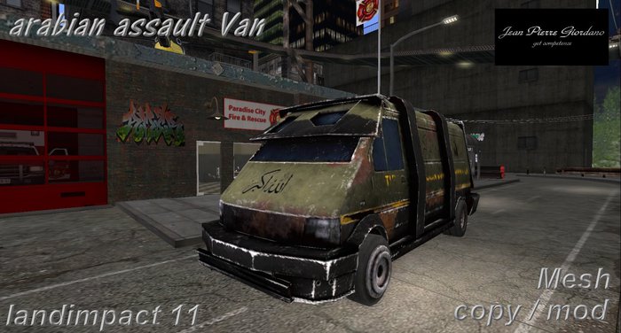 arabian assault Van mesh