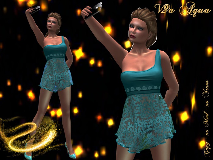 ~✯SD✯~ F032 Dress [Aqua]