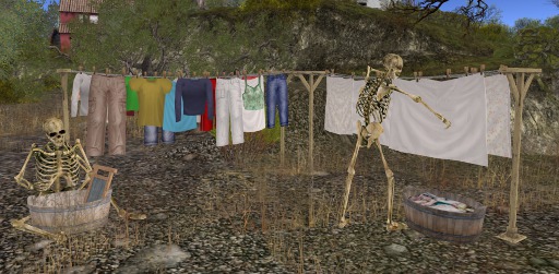 Old Bones Laundry Day