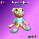 ~VN~Apple Woobie Bear   -Boxed