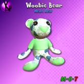 ~VN~ Heart Woobie Bear   - Boxed