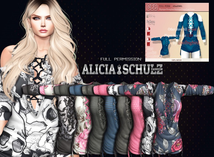 [ASFP] Texture for CBB-159 Full Perm - Set 2