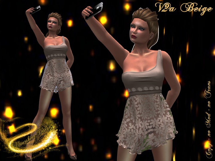 ~✯SD✯~ F032 Dress [Beige]