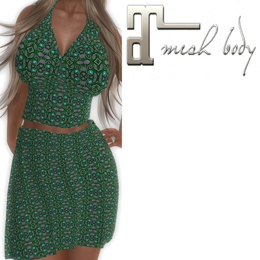 DRESS - GYPSY GREEN - MAITREYA B