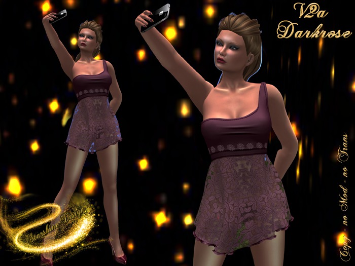 ~✯SD✯~ F032 Dress [Darkrose]