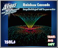 Rainbow Cascade Particle