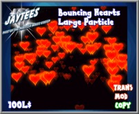 Bouncing Hearts Particle