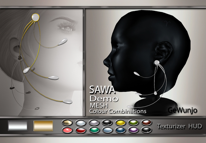 GeWunjo : SAWA earrings DEMO