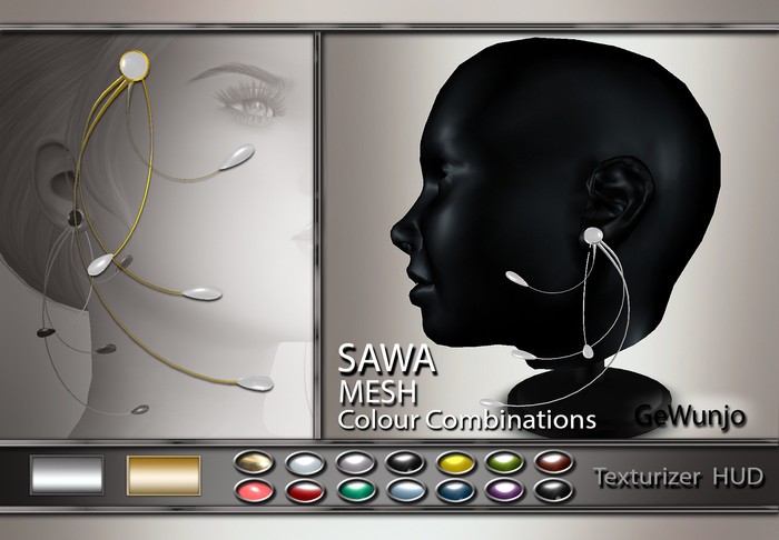 GeWunjo : SAWA earrings 