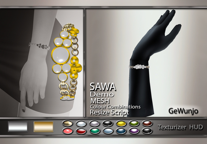 GeWunjo : SAWA bracelets DEMO