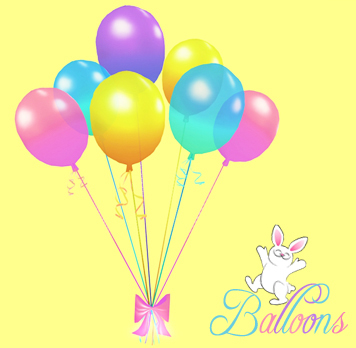 Pastel Easter Balloons (MOD/TRANS)