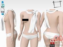 Dae Obj FBX Women's Scarf Style 4 Maitreya, Slink, Belleza, Tonic