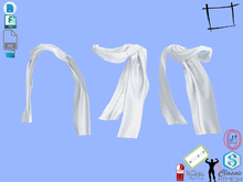 Dae Obj FBX Men's Scarf Style 4 Signature Gianni,Belleza Jack,Gamit,Slink