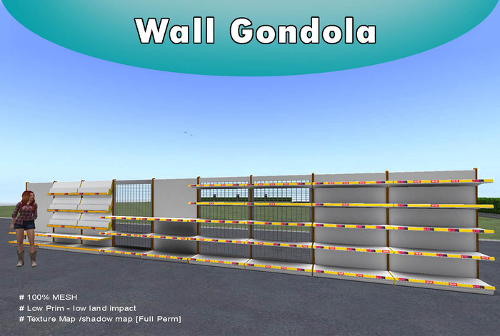 Gondola wall unit v 1.0