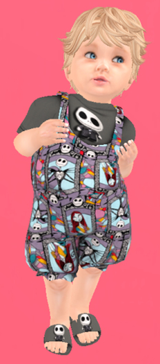 Lexxie Totsipop Infant Halloween Skellington