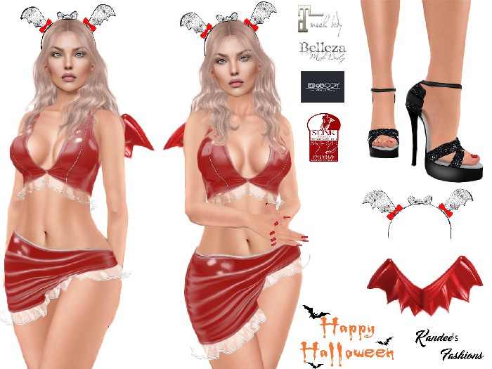 sexy bat lingerie Halloween Party Dress Sexy Women's Batgirl Corset and Tutu Costume -  Costume and Sexy Costume price main image 0