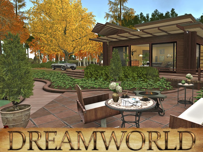 DREAMWORLD 1024 m² 312 prims PRIVATE FOREST LAND