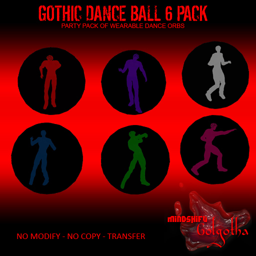 Mindshift - Gothic Dance Ball 6 Pack