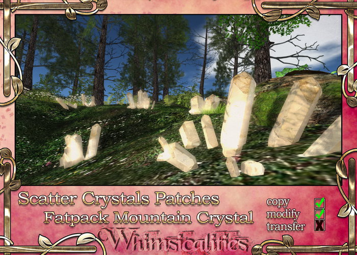 Mountain Crystal Scatter Crystals: Patches