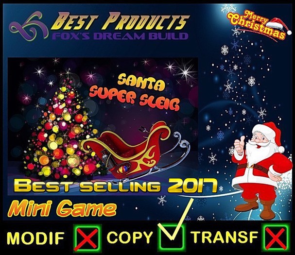 SANTA SUPER SLEIG BOX