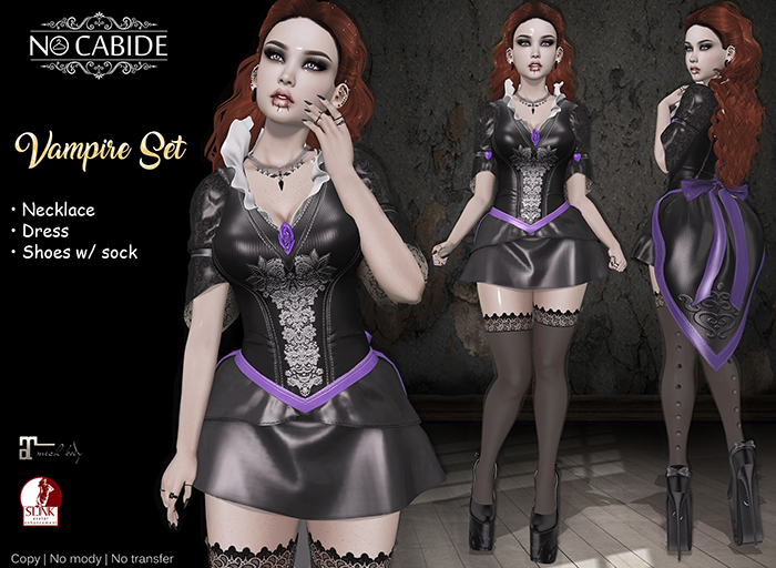 No Cabide:: Vampire Set  (Maitreya - Slink)