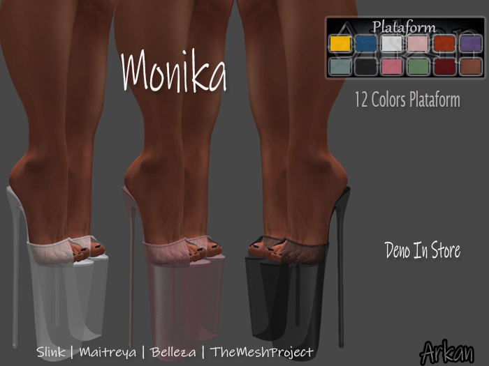 .::Arkan::. Monika High Slink/Maitreya/Belleza/TMP