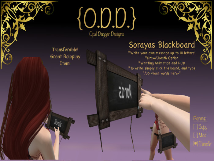 .:Jin Spirits:. Soraya's Blackboard