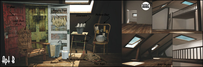 Apt B // Old & Rusted - Hanging Rags 