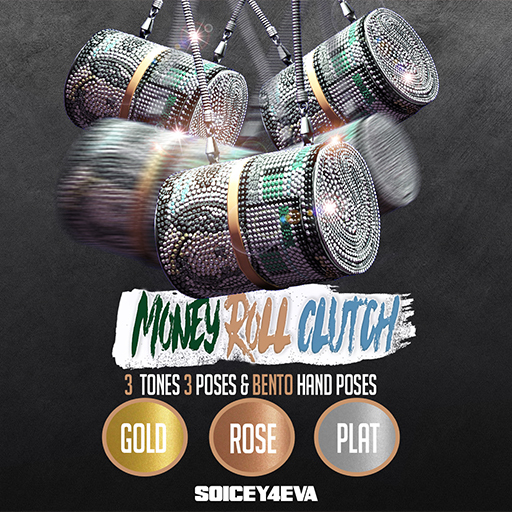 !SOICEY4EVA! Money Roll Clutch (FATPACK!)