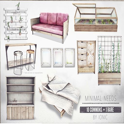 ionic : minimal needs : Bed <3 1