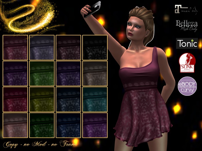 ~✯SD✯~ F032 Dress [FATPACK]