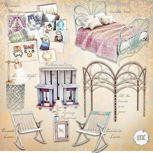*ionic* Quedate Luna {rocking chair}