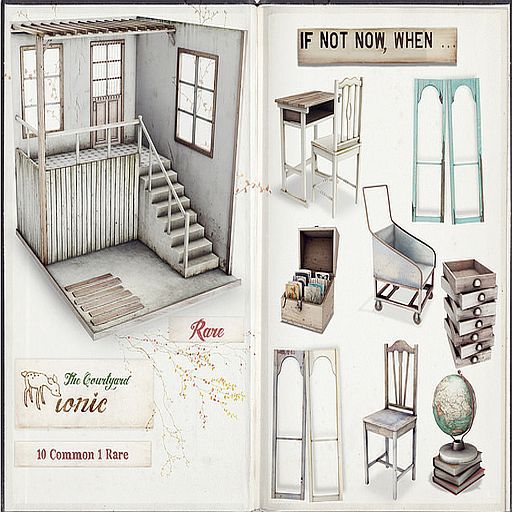 *ionic* Antique recycled windows {wooden}
