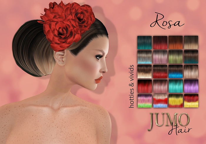 .:JUMO:. Rosa Hair Hotties&Vivids - ADD ME*