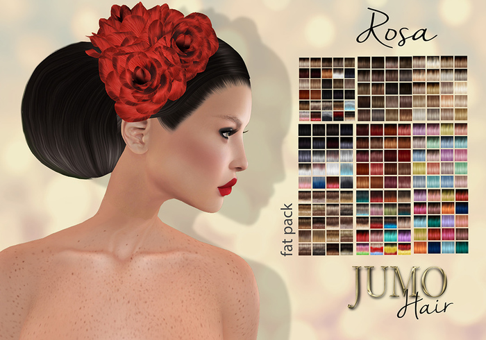 .:JUMO:. Rosa Hair Fatpack