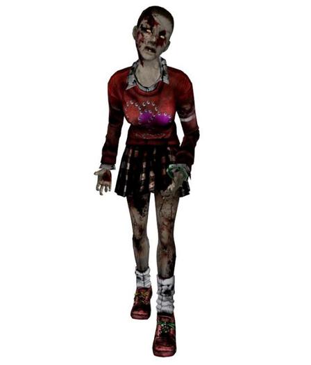 Mesh Zombie Girl Bloodie (Limited Quantities)