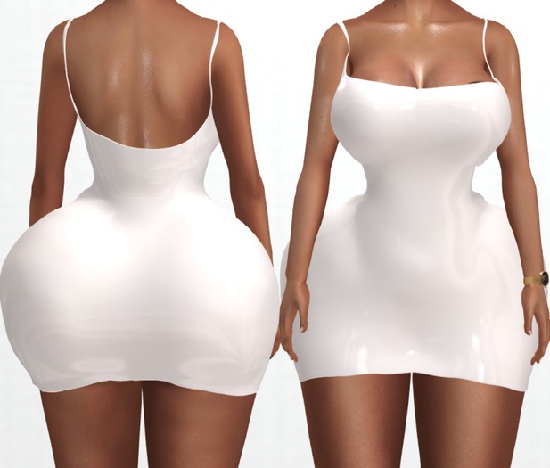 YENTEMENTS - SAMPLE DRESS UNNAMED (WHITE)